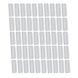50PCS 10cm Greenhouse Film Clamp Heat Resistant Tube Clip Gardening Frame Pipe Clip for GardenWhite