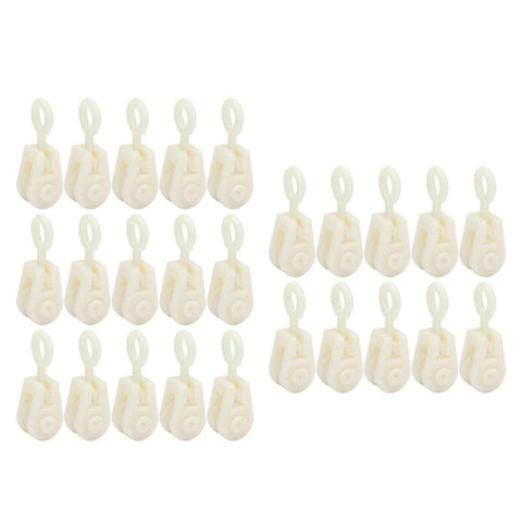 25pcs Livestock Fixed Pulley Plastic Greenhouse Pulley Accessories for Most Chicken Houses Farm In Australia - Darrahopens