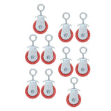 10pcs Waterline Fixed Pulley Medium Metal Automatic Poultry Products for Livestock Farm Chicken House In Australia - Darrahopens
