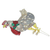 Christmas Chicken Shape Decorative LED Lights Light Up Christmas Decor with Scarf for Indoor Outdoor Room Yard In Australia - Darrahopens