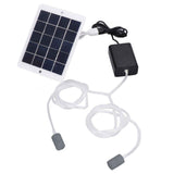 Solar Oxygen Pump Multi Purpose Convenient Installation Easy to Carry Portable Fishing Aerator Pump for Aquariums In Australia - Darrahopens
