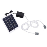 Solar Oxygen Pump Multi Purpose Convenient Installation Easy to Carry Portable Fishing Aerator Pump for Aquariums In Australia - Darrahopens
