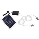 Solar Oxygen Pump Multi Purpose Convenient Installation Easy to Carry Portable Fishing Aerator Pump for Aquariums