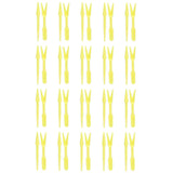 20Sets Small Seed Planter Strong Practicality Small Portable Comfortable to Use Seedling Remover for Vegetable PlantingYellow In Australia - Darrahopens