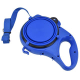 Pet Leash Multifunction Hollow Inside Multicolor Optional Lightweight Portable Small Dog LeashBlue In Australia - Darrahopens