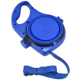 Pet Leash Multifunction Hollow Inside Multicolor Optional Lightweight Portable Small Dog LeashBlue In Australia - Darrahopens