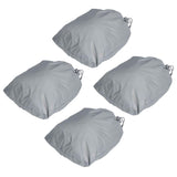 4PCS Car Rearview Mirror Protective Cover 190T Polyester Taffeta Faucet Frost Guard CoverGrey In Australia - Darrahopens
