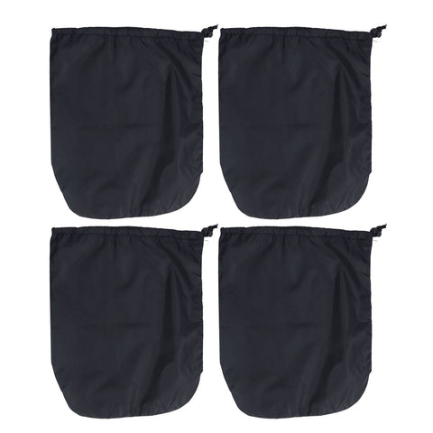 4PCS Car Rearview Mirror Protective Cover 190T Polyester Taffeta Faucet Frost Guard CoverBlack