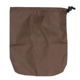 4PCS Car Rearview Mirror Protective Cover 190T Polyester Taffeta Faucet Frost Guard CoverBrown