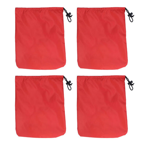 4PCS Car Rearview Mirror Protective Cover 190T Polyester Taffeta Faucet Frost Guard CoverRed