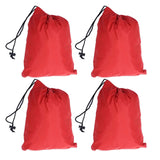 4PCS Car Rearview Mirror Protective Cover 190T Polyester Taffeta Faucet Frost Guard CoverRed