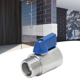 5/8 Inch BSP PN63 Mini Ball Valve 304 Stainless Steel Mini Sanitary Female To Male Ball Valve for Beer Homebrew Tap Head