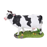 Animals Figures Statue Resin Miniature Cow Figurines for Desktop Garden Decoration In Australia - Darrahopens