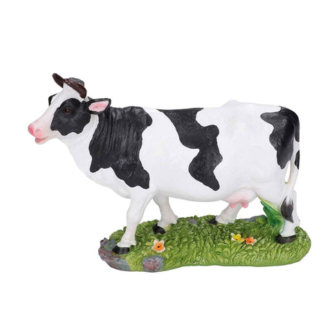 Animals Figures Statue Resin Miniature Cow Figurines for Desktop Garden Decoration In Australia - Darrahopens