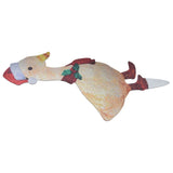 Light Up Duck Decor Metal Duck Garden Stake with Decorative Light String for Outdoor Ornament