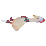 Light Up Duck Decor Metal Duck Garden Stake with Decorative Light String for Outdoor Ornament