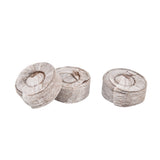 50Pcs Compressed Peat Block Cultivation and Nursery Nutrient Block Soil for Plant Flower VegetablesΦ35 X 10 mm