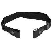 Buckle Free Stretch Belt Adjustable Japanese Invisible Traceless Belts for Women and MenBlack In Australia - Darrahopens
