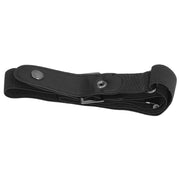 Buckle Free Stretch Belt Adjustable Japanese Invisible Traceless Belts for Women and MenBlack