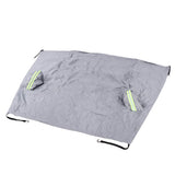 Windshield Cover Waterproof Snowproof Large Coverage Area Universal Windshield Protector with Reflective StripsGrey
