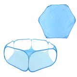 Pet Cage Tent Transparent Breathable Portable Small Animal Playpen for Hamsters Guinea Pigs