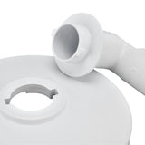 Skimmer Vacuum Plate with 90 ° Elbow Plastic Pool Vacuum Plate Replacement for Hayward