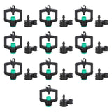 10pcs Watering Drippers 4mm Stable Plastic Irrigation Sprinkler Nozzles with Accessories for Gardening Agriculture In Australia - Darrahopens