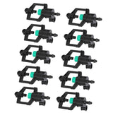10pcs Watering Drippers 4mm Stable Plastic Irrigation Sprinkler Nozzles with Accessories for Gardening Agriculture In Australia - Darrahopens