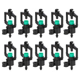 10pcs Watering Drippers 4mm Stable Plastic Irrigation Sprinkler Nozzles with Accessories for Gardening Agriculture In Australia - Darrahopens