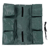 Hanging Garden Double Sided Planter Grow Bags Breathable with 6 Pockets for Garden Fence Home Balcony Decoration In Australia - Darrahopens