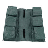Hanging Garden Double Sided Planter Grow Bags Breathable with 6 Pockets for Garden Fence Home Balcony Decoration In Australia - Darrahopens