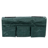 Hanging Garden Double Sided Planter Grow Bags Breathable with 6 Pockets for Garden Fence Home Balcony Decoration
