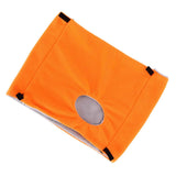 Bird Warm Nest Thermal Plush Cage Hanging Bed Hamster Double Layer Hammock for Winter Cold WeatherOrange In Australia - Darrahopens