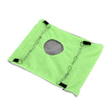 Bird Warm Nest Thermal Plush Cage Hanging Bed Hamster Double Layer Hammock for Winter Cold WeatherGreen In Australia - Darrahopens