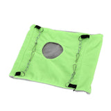Bird Warm Nest Thermal Plush Cage Hanging Bed Hamster Double Layer Hammock for Winter Cold WeatherGreen In Australia - Darrahopens