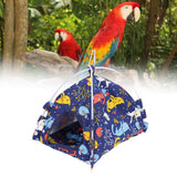 Bird Bed Hook Design Save Space Foldable Portable Soft Comfortable Hangable Bird Tent for Home Travelling