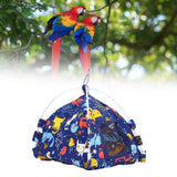 Bird Bed Hook Design Save Space Foldable Portable Soft Comfortable Hangable Bird Tent for Home Travelling