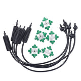 5PCS Garden Sprinklers Automatic Watering Grass Lawn 360 Degree Rotating Water Sprinkler