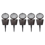 50Pcs Fertilizer Basket Plastic Sturdy Durable Planting Fertilization Box for Potted Plants Home Balconies Garden