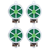 4pcs Plant Ties 50 Meters Green Twist Ties Wire with Built in Cutter for Garden Courtyard Indoor Plants Support Fixing In Australia - Darrahopens