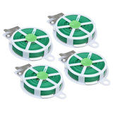 4pcs Plant Ties 50 Meters Green Twist Ties Wire with Built in Cutter for Garden Courtyard Indoor Plants Support Fixing In Australia - Darrahopens