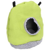 Warm Birdhouse Round Shape Soft Plush Save Space Easy Clean Safety Parrots HouseGreen In Australia - Darrahopens