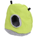 Warm Birdhouse Round Shape Soft Plush Save Space Easy Clean Safety Parrots HouseGreen In Australia - Darrahopens