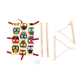 Bird Game Bed Hook Design Save Space Foldable Portable Soft Comfortable Hangable Parakeet Hammock for Home Travelling In Australia - Darrahopens