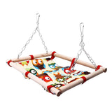 Bird Game Bed Hook Design Save Space Foldable Portable Soft Comfortable Hangable Parakeet Hammock for Home Travelling In Australia - Darrahopens