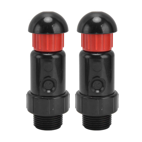 2Pcs Irrigation Exhaust Valve External Thread G3 / 4 Easy Use Good Sealing Automatic Intake Valve In Australia - Darrahopens