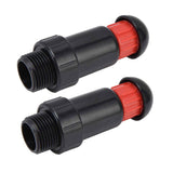2Pcs Irrigation Exhaust Valve External Thread G3 / 4 Easy Use Good Sealing Automatic Intake Valve In Australia - Darrahopens