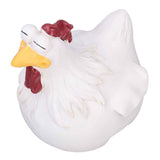Big Eye Chicken Ornaments Funny Chicken Statues for Garden Stairs Farm Patio BackyardA In Australia - Darrahopens