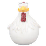 Big Eye Chicken Ornaments Funny Chicken Statues for Garden Stairs Farm Patio BackyardA In Australia - Darrahopens