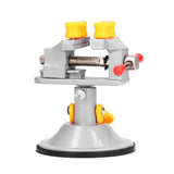 Suction Cup Carving Vise Universal Mini Drill Press Vises for Desktop 360 Degree Rotation